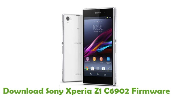 Sony Xperia Z1 Software Free Download